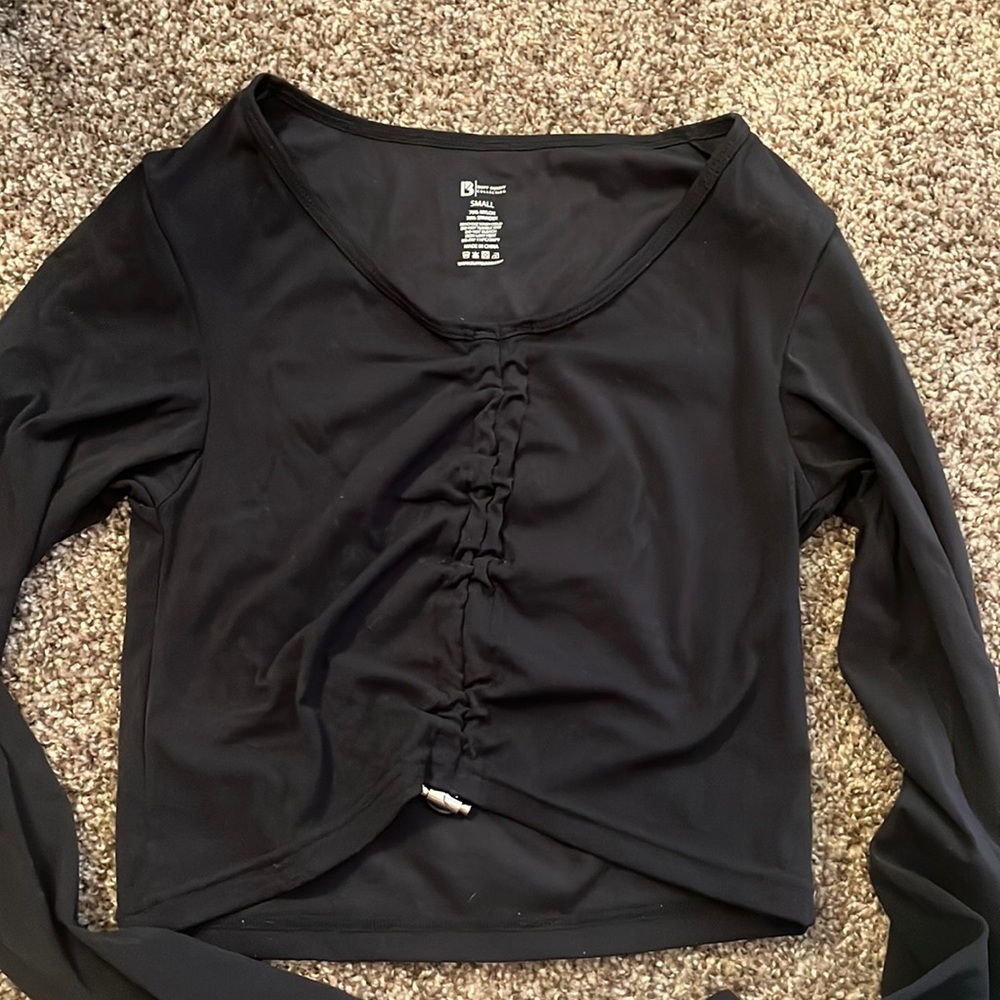 Lightly worn Buff Bunny nylon x spandex long sleeve shirt